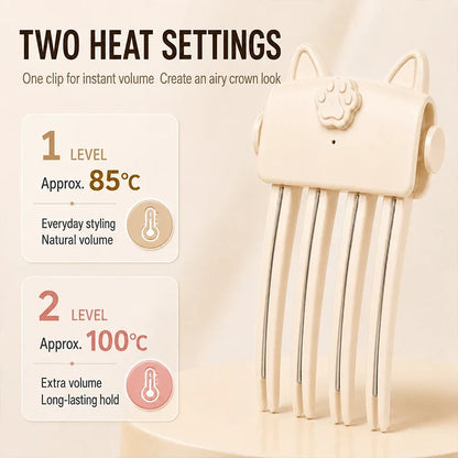 Voluriané™ Cordless Heated Hair Rollers for Effortless Volume