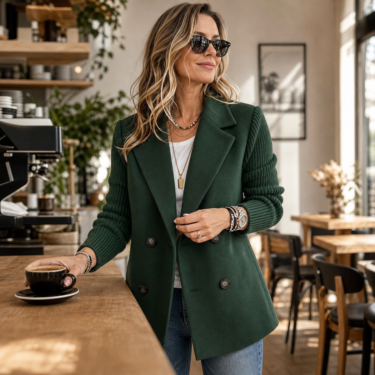 Wanda Cusano™ Soft-Touch Blazer for Polished Everyday Comfort