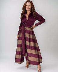 Wanda Cutino™ Elegant Autumn Dress Day to Evening