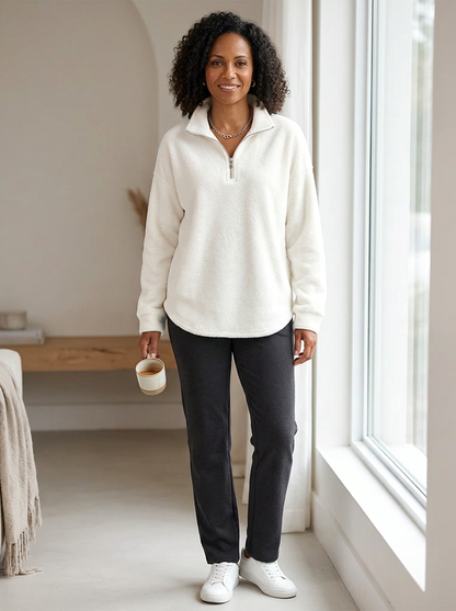 Wanda Occhipinti™ Cosy High Collar Sweatshirt