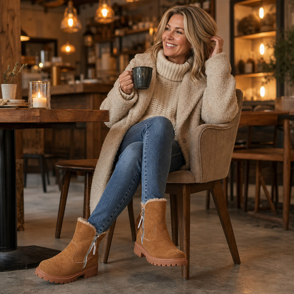 Warmella™ Cozy Winter Boots with Easy Zip