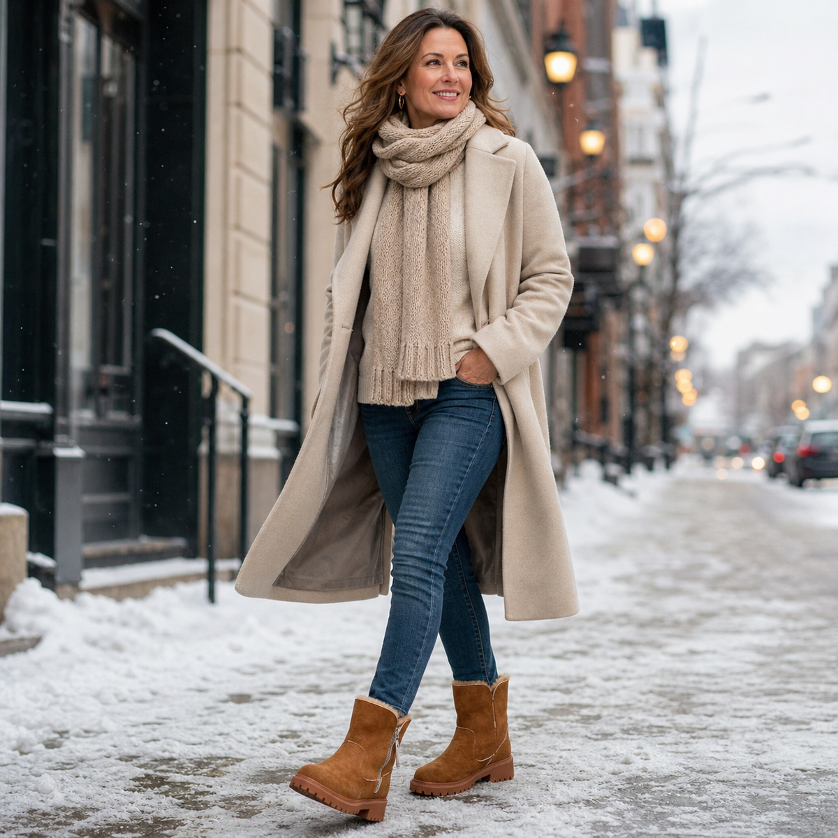 Warmella™ Cozy Winter Boots with Easy Zip