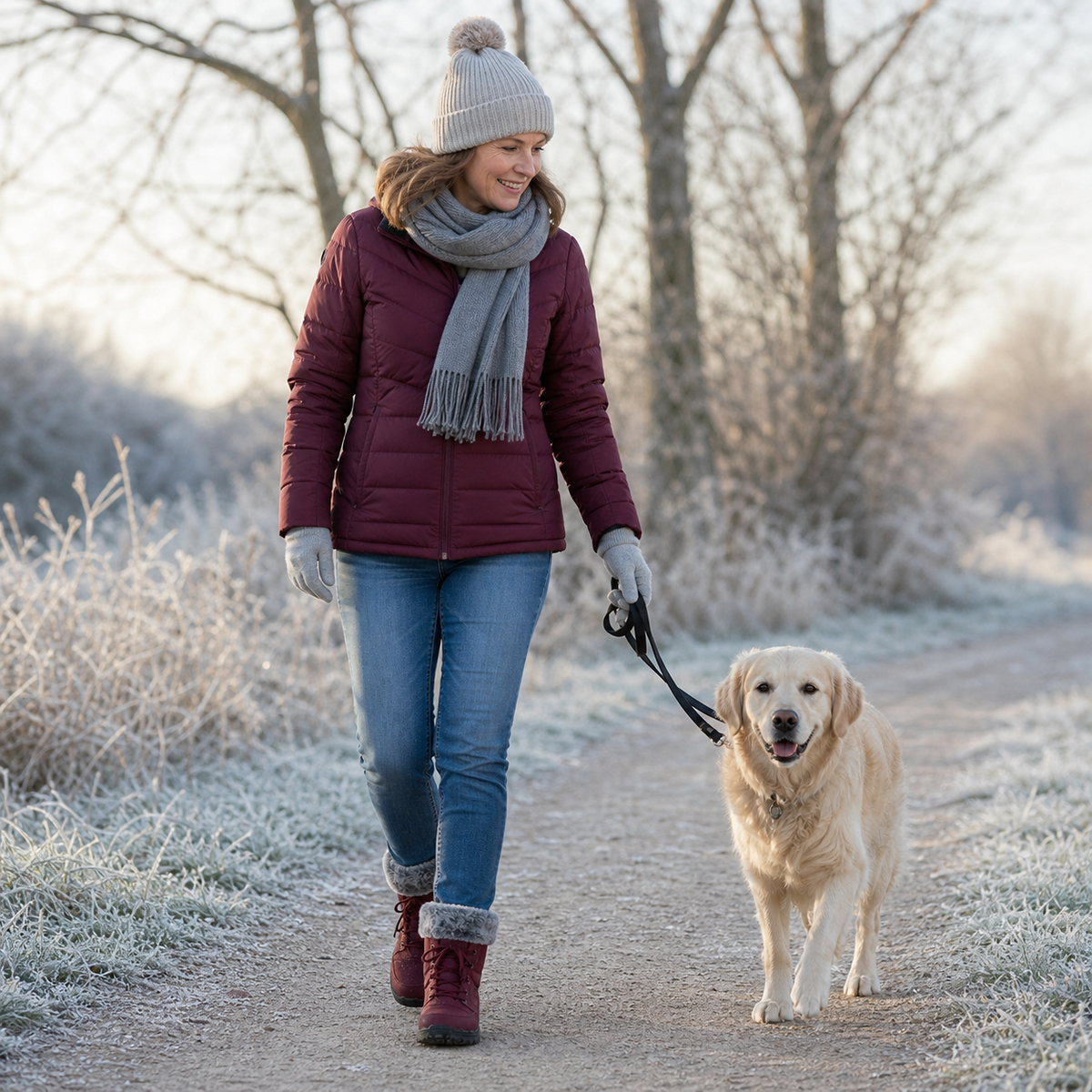 WarmStride™ Insulated Winter Boots with Non-Slip Grip