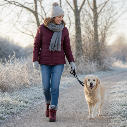 WarmStride™ Insulated Winter Boots with Non-Slip Grip