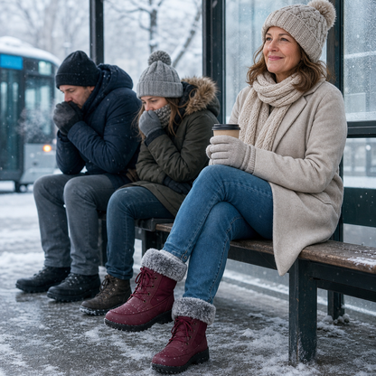 WarmStride™ Insulated Winter Boots with Non-Slip Grip