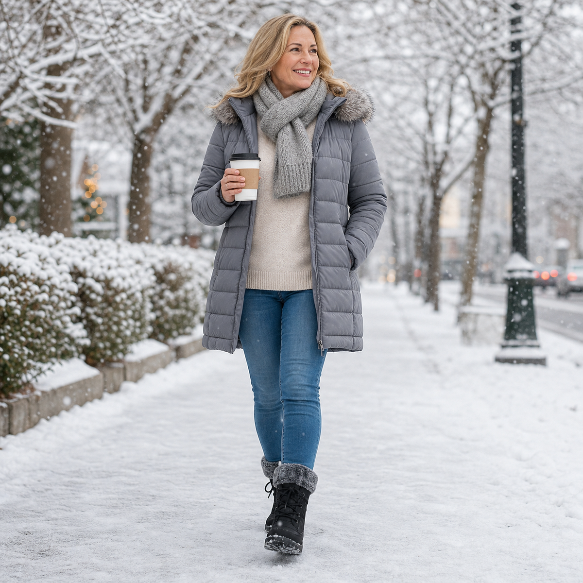 WarmStride™ Insulated Winter Boots with Non-Slip Grip