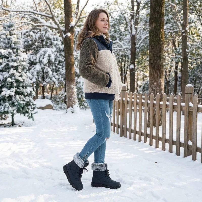 WarmStride™ Insulated Winter Boots with Non-Slip Grip