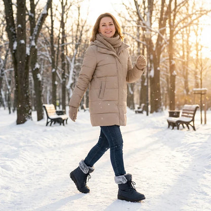 WarmStride™ Insulated Winter Boots with Non-Slip Grip