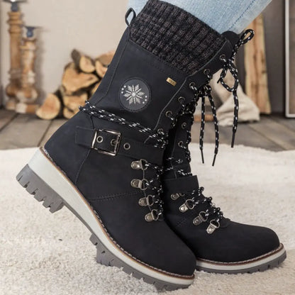 WarmStride Women's Waterproof Knee Snow Boots - main front product view