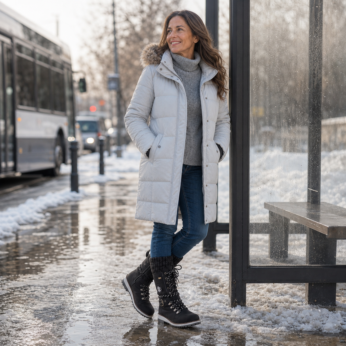WarmStride Pro™ Insulated Snow Boots for Icy Winter Walks