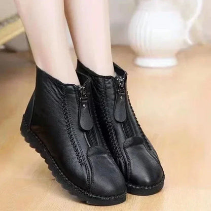 Winterella™ Cozy Zippered Winter Ankle Boots