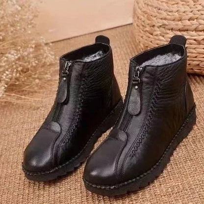Winterella™ Cozy Zippered Winter Ankle Boots