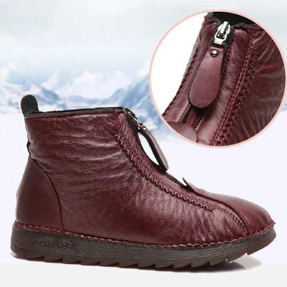 Winterella™ Cozy Zippered Winter Ankle Boots