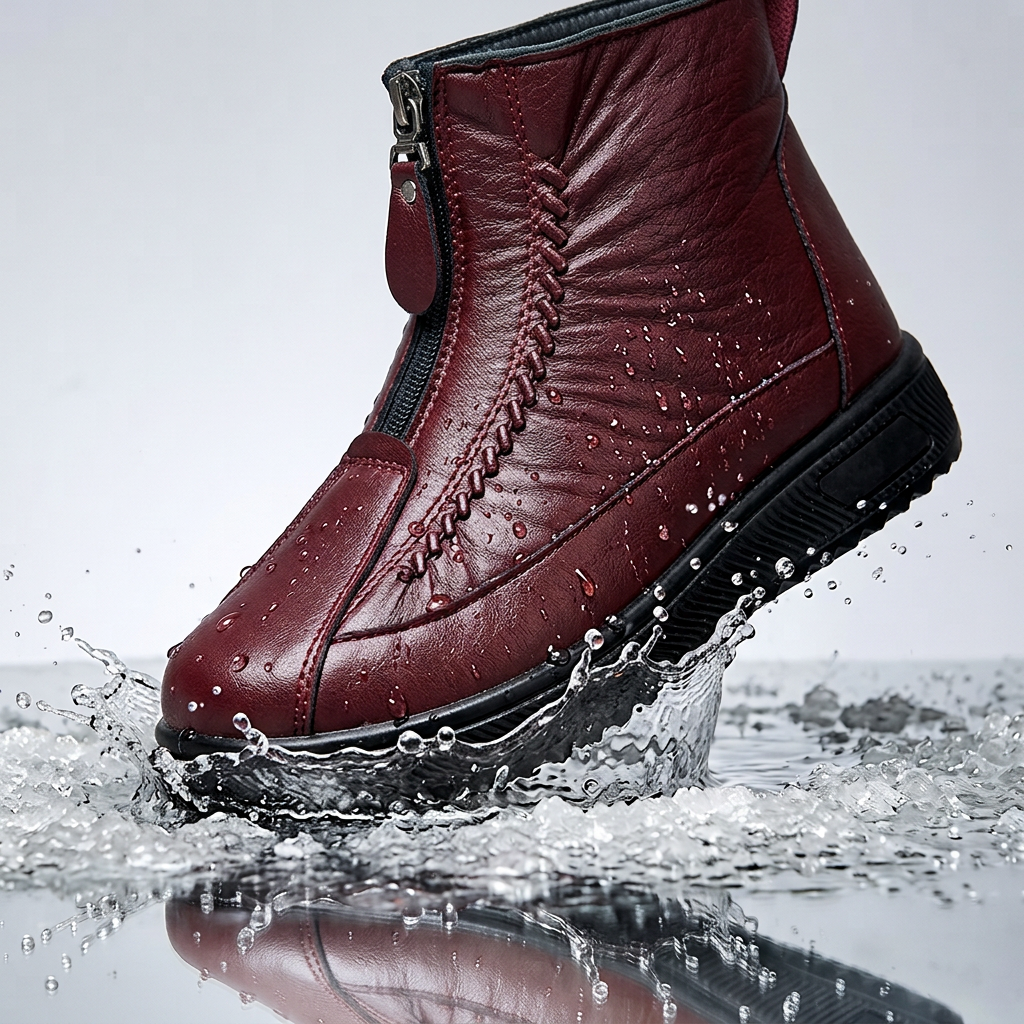 Winterella™ Cozy Zippered Winter Ankle Boots