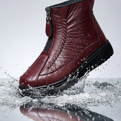 Winterella™ Cozy Zippered Winter Ankle Boots