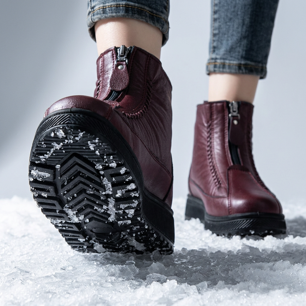 Winterella™ Cozy Zippered Winter Ankle Boots