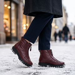 Winterella™ Cozy Zippered Winter Ankle Boots