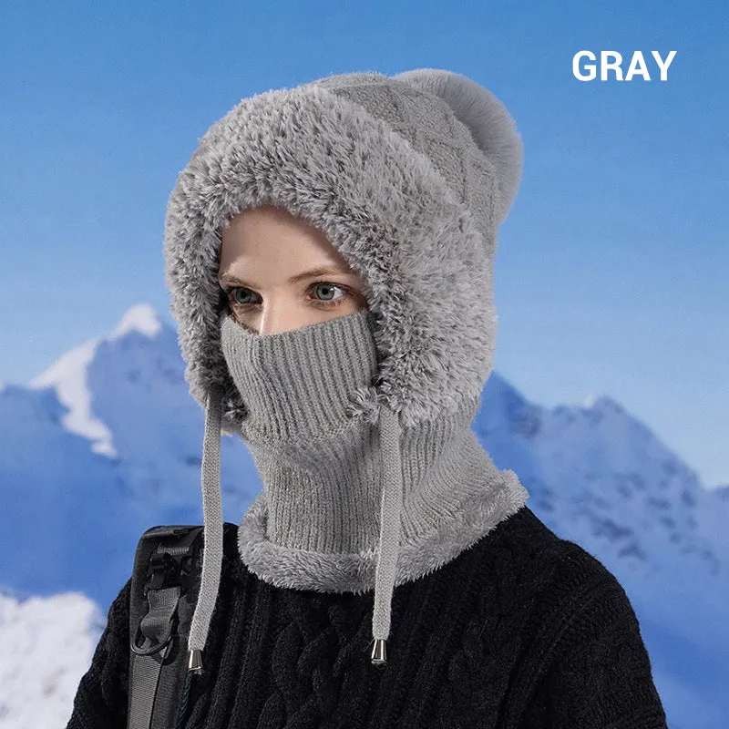 Wrappella™ Plush Lined Scarf Hat