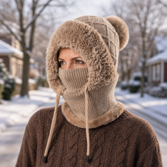 Wrappella™ Plush Lined Scarf Hat