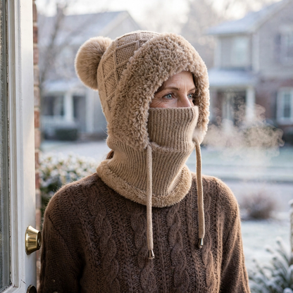 Wrappella™ Plush Lined Scarf Hat