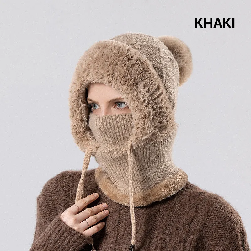 Wrappella™ Plush Lined Scarf Hat