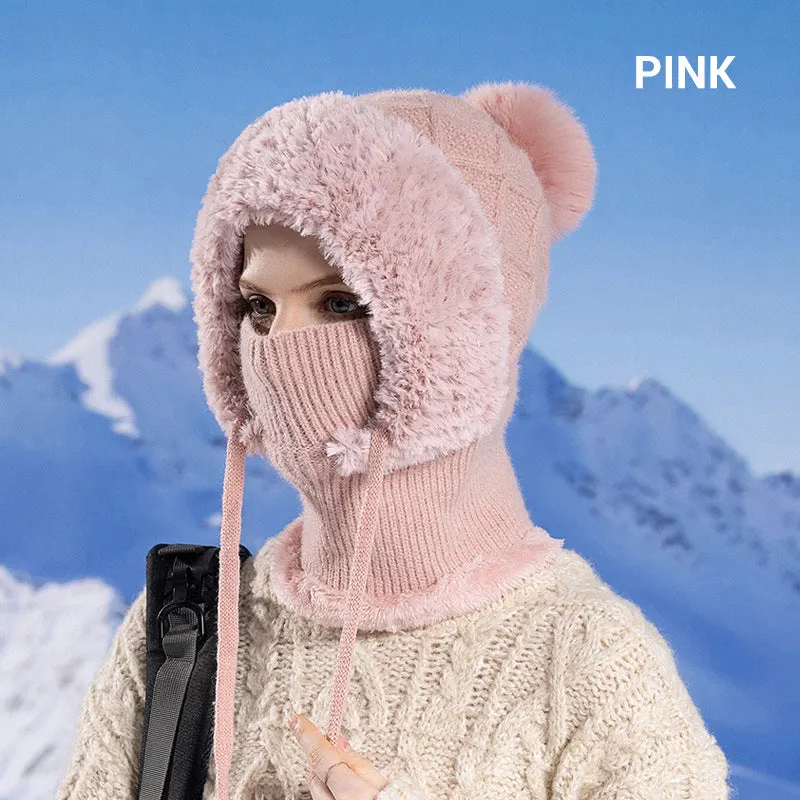 Wrappella™ Plush Lined Scarf Hat