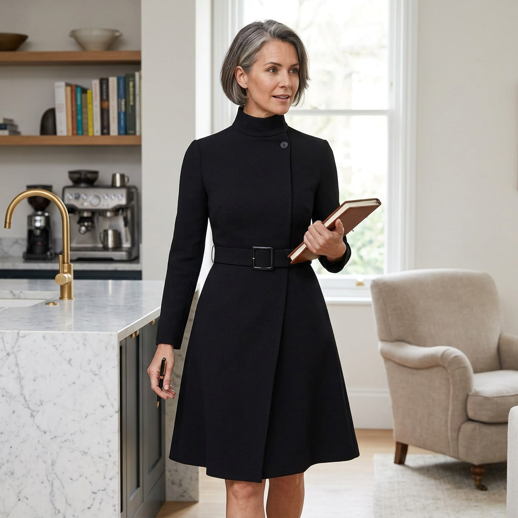 Yara Balducci™ Belted Dress for Effortless Elegance