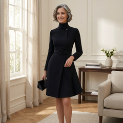 Yara Balducci™ Belted Dress for Effortless Elegance
