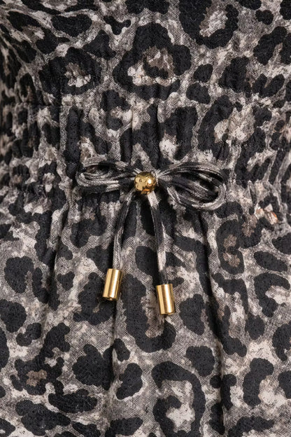 Yara Barbieri™ Loose Leopard Jumpsuit for Effortless Style