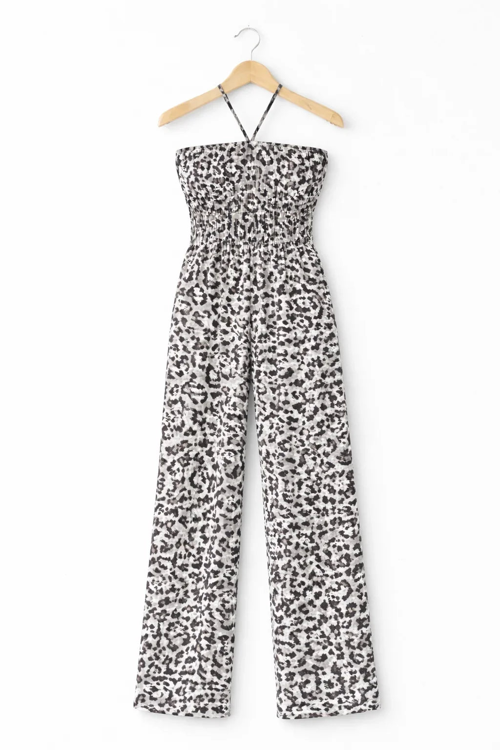 Yara Barbieri™ Loose Leopard Jumpsuit for Effortless Style