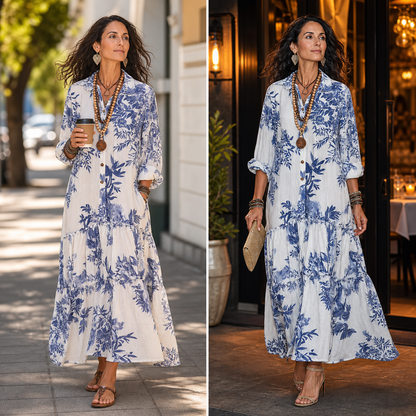 Yara Piancastelli™ Versatile Feminine Dress for Day to Night