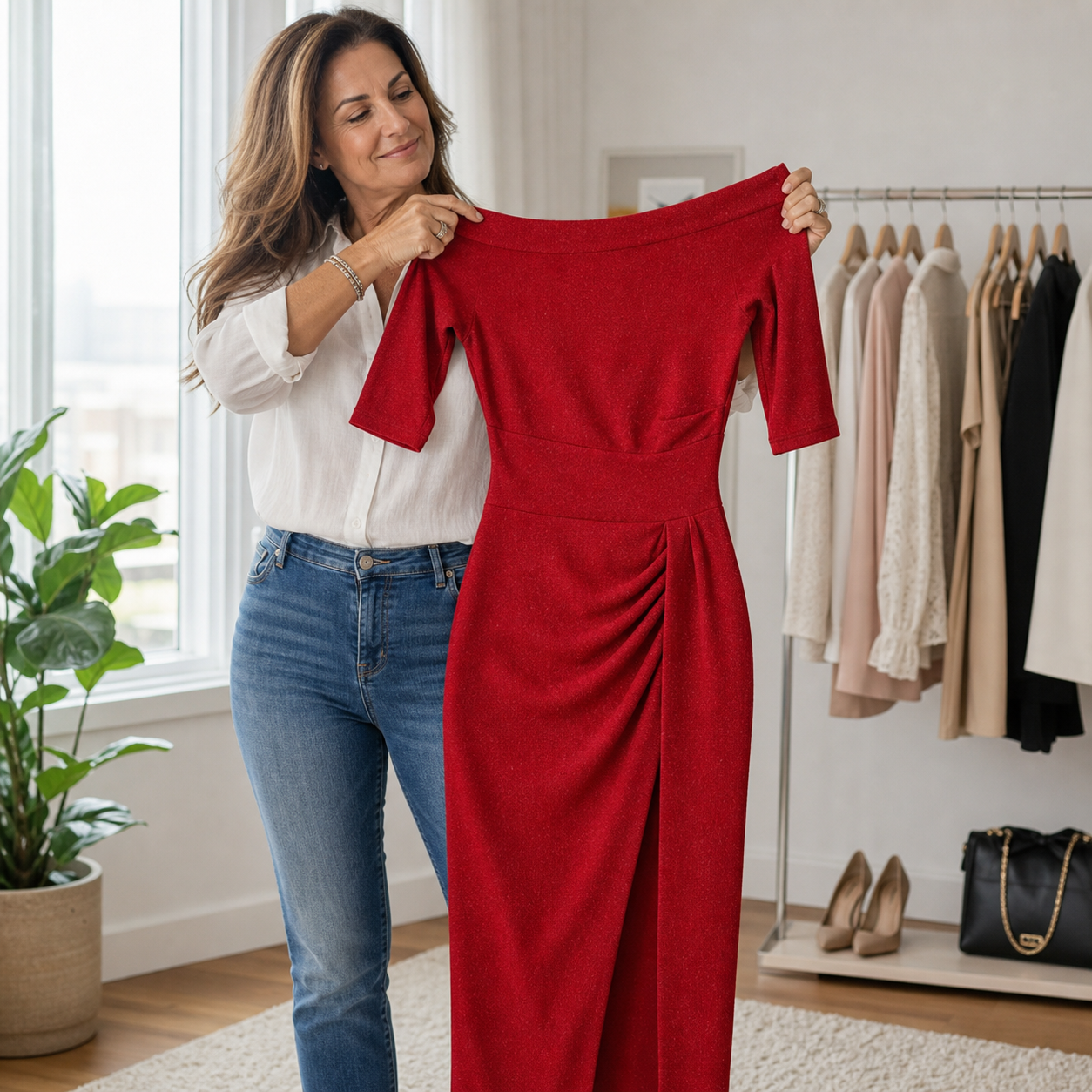 Yara Veneziano™ Elegant Flattering Dress for Any Occasion