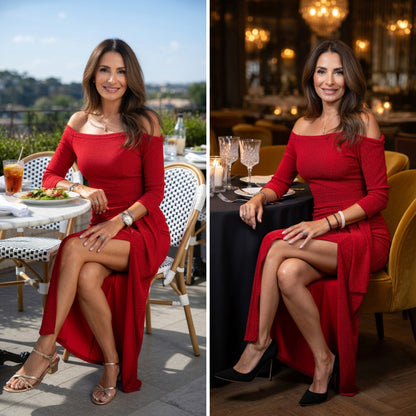Yara Veneziano™ Elegant Flattering Dress for Any Occasion