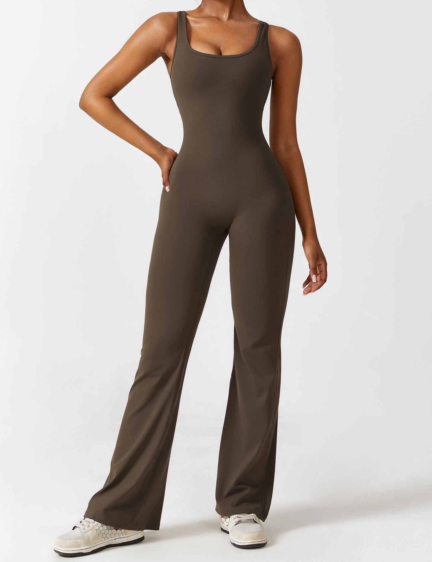 Roberta Fit™ Slim jumpsuit with a flap at the back