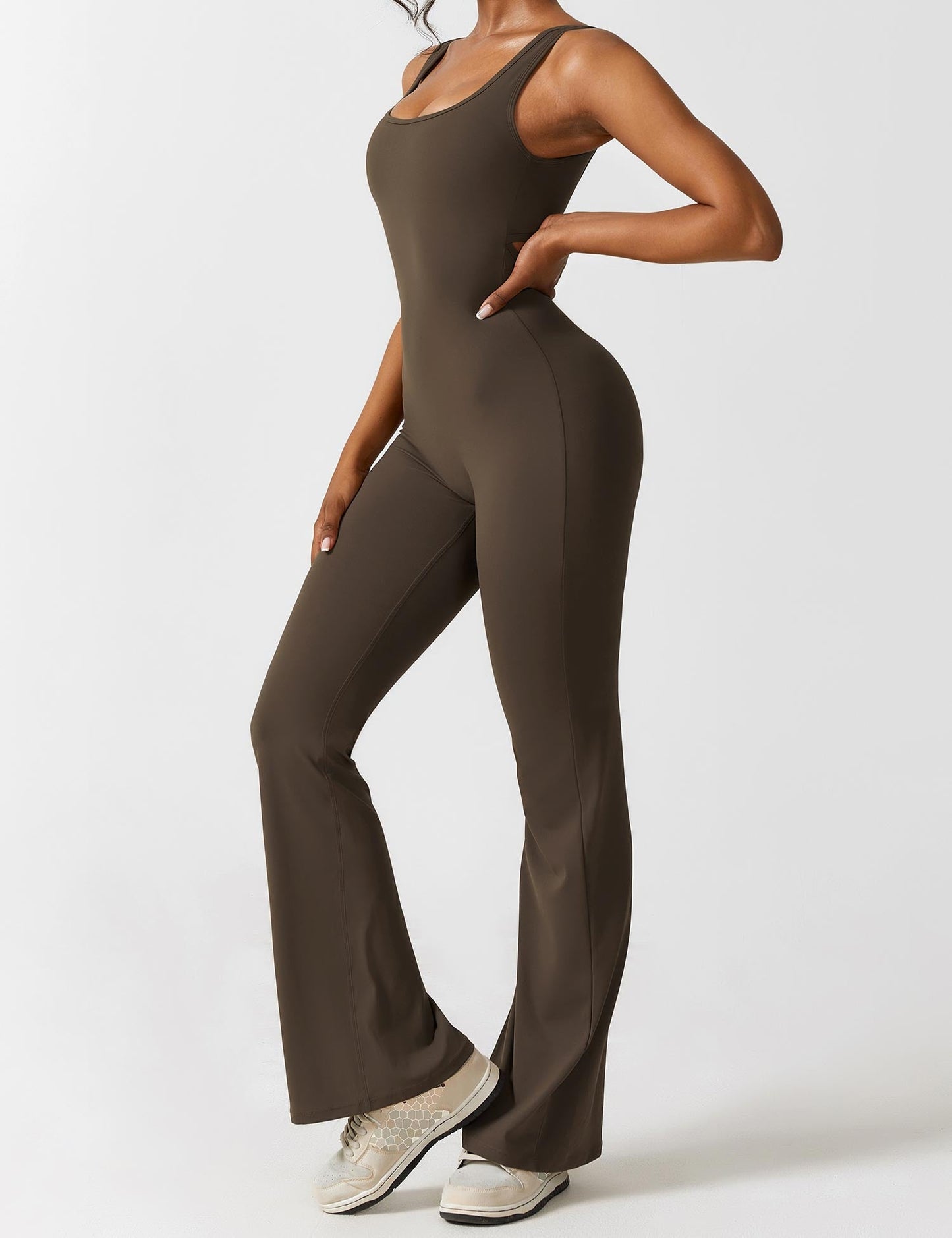 Roberta Fit™ Slim jumpsuit with a flap at the back
