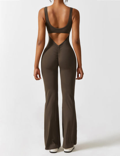 Roberta Fit™ Slim jumpsuit with a flap at the back