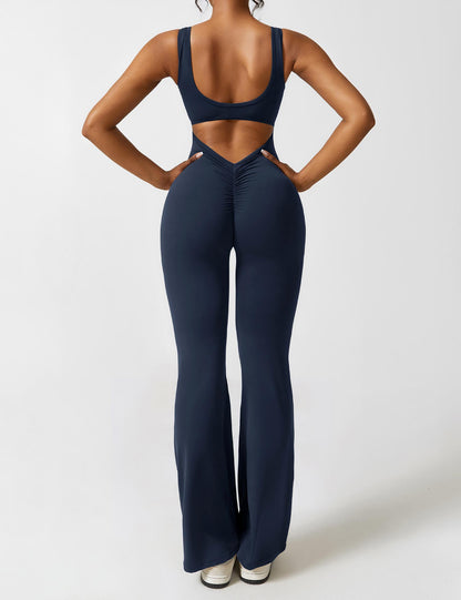 Roberta Fit™ Slim jumpsuit with a flap at the back