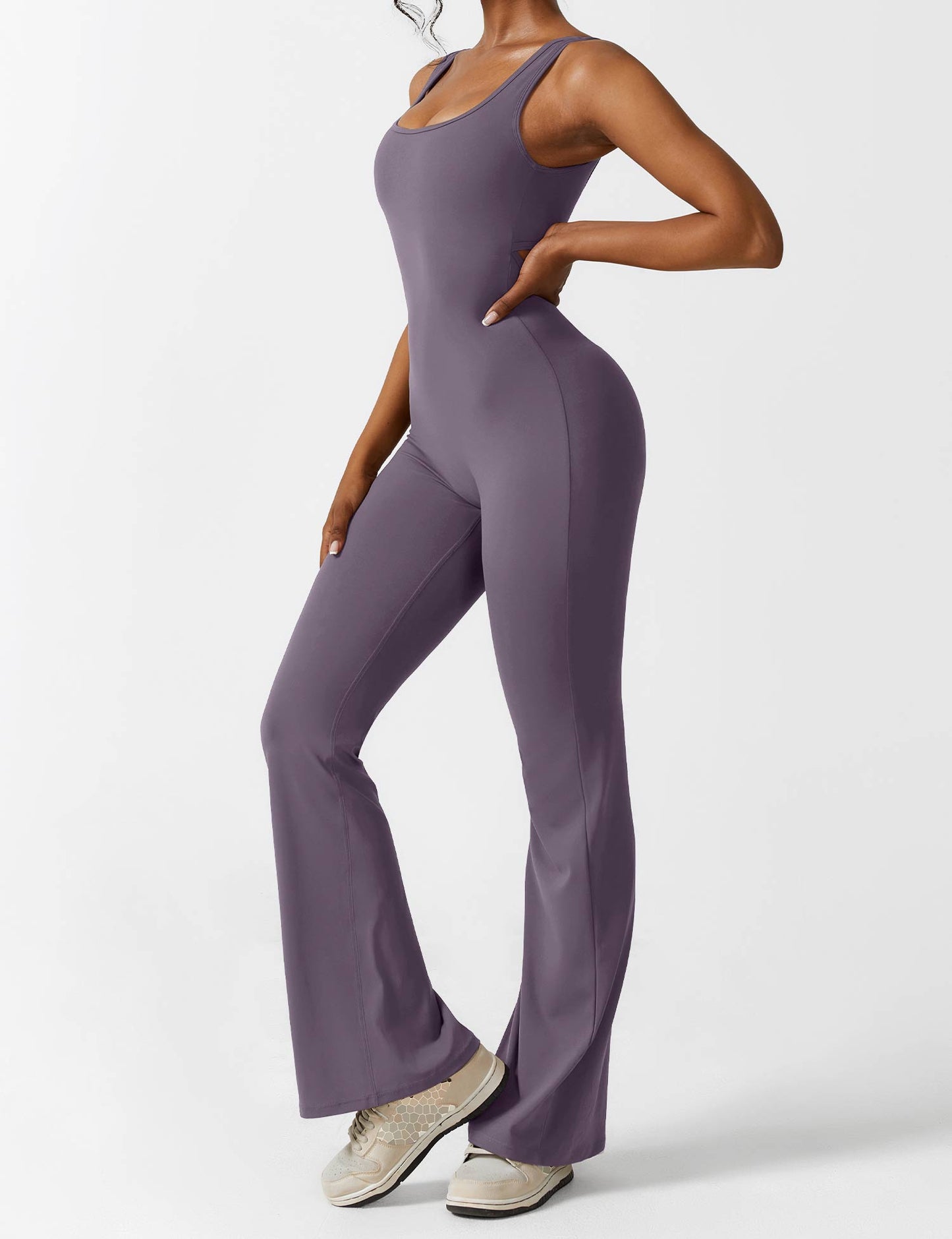 Roberta Fit™ Slim jumpsuit with a flap at the back
