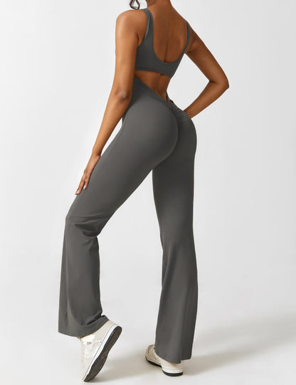 Roberta Fit™ Slim jumpsuit with a flap at the back