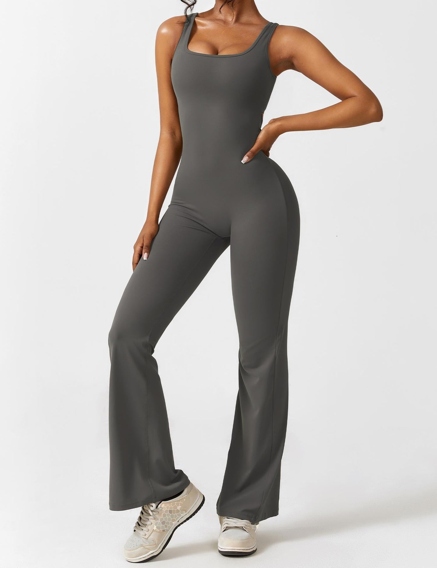 Roberta Fit™ Slim jumpsuit with a flap at the back
