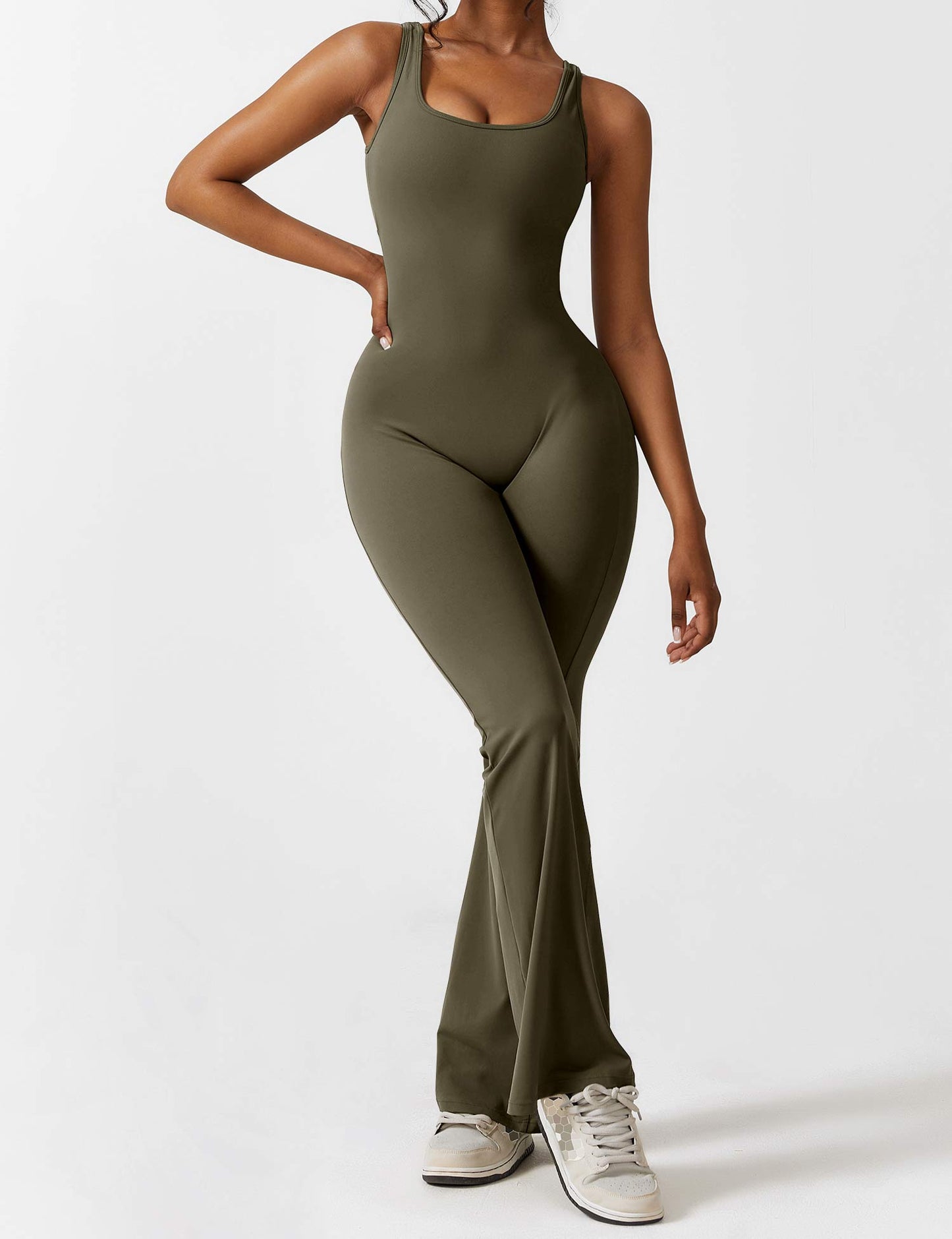 Roberta Fit™ Slim jumpsuit with a flap at the back