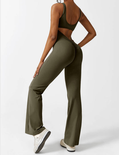 Roberta Fit™ Slim jumpsuit with a flap at the back