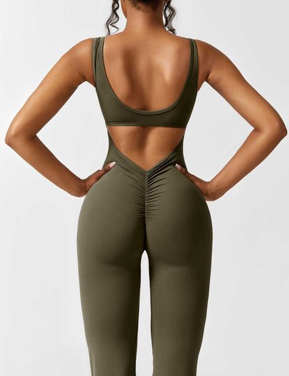 Roberta Fit™ Slim jumpsuit with a flap at the back