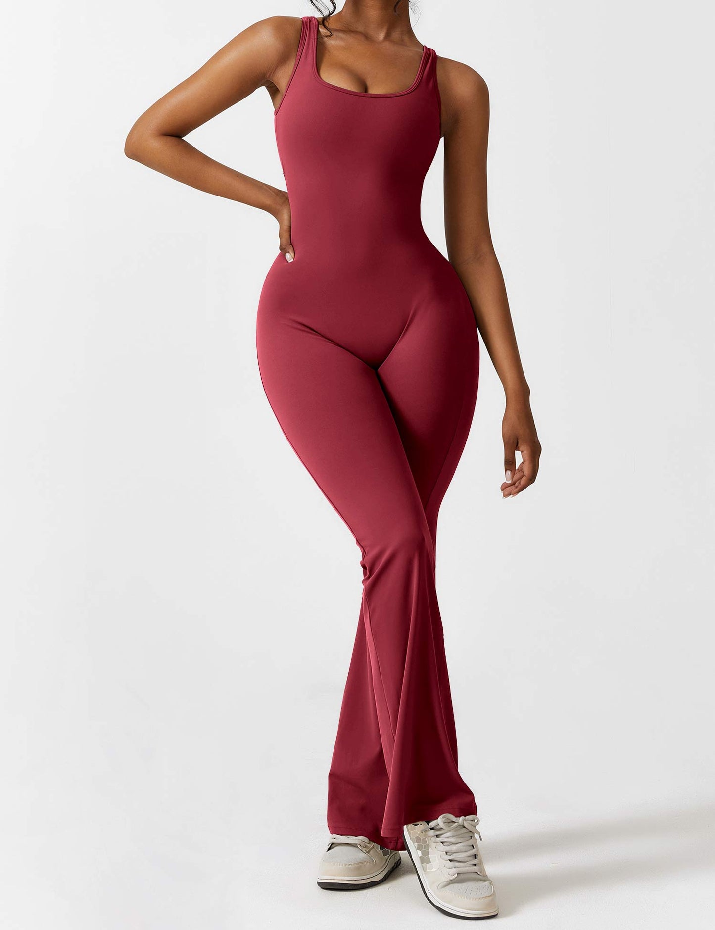 Roberta Fit™ Slim jumpsuit with a flap at the back