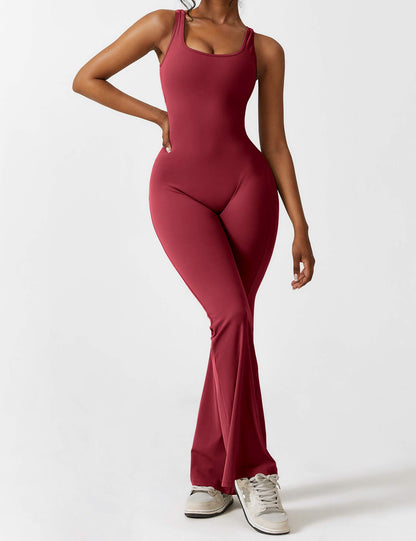Roberta Fit™ Slim jumpsuit with a flap at the back