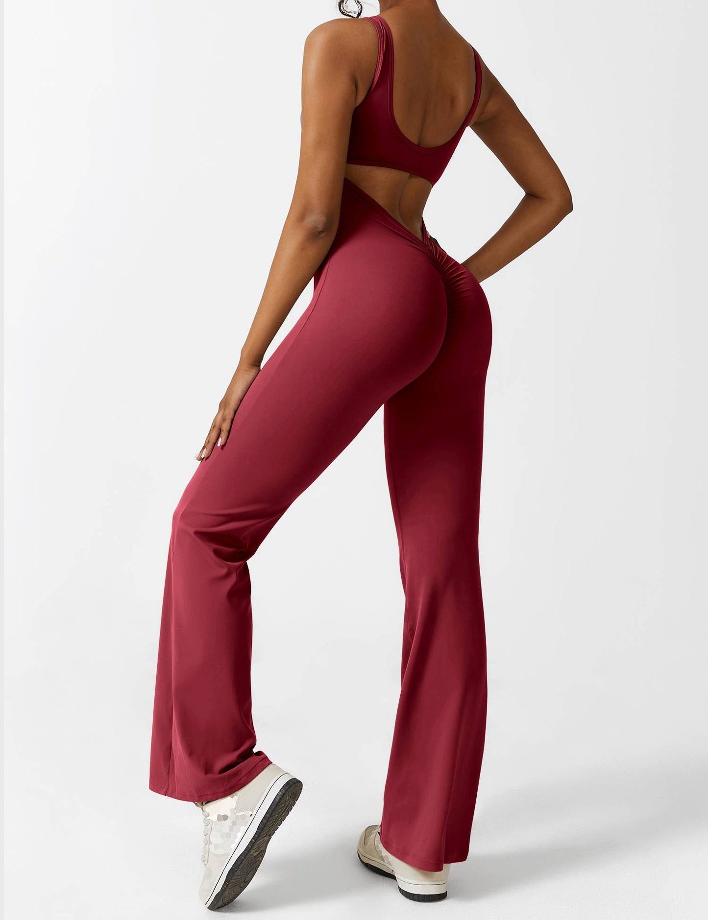 Roberta Fit™ Slim jumpsuit with a flap at the back
