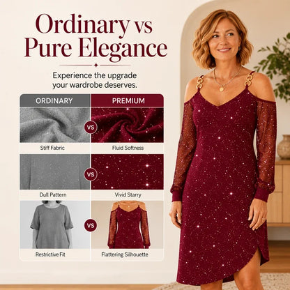 Zaira Bonarrigo™ Elegant Sleeve Evening Dress