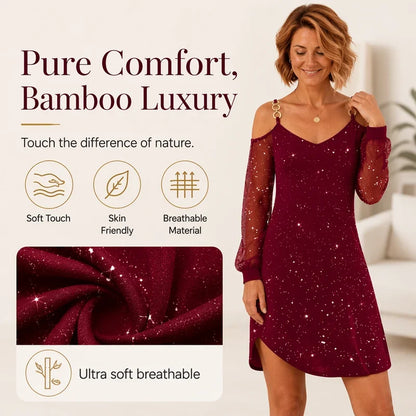 Zaira Bonarrigo™ Elegant Sleeve Evening Dress