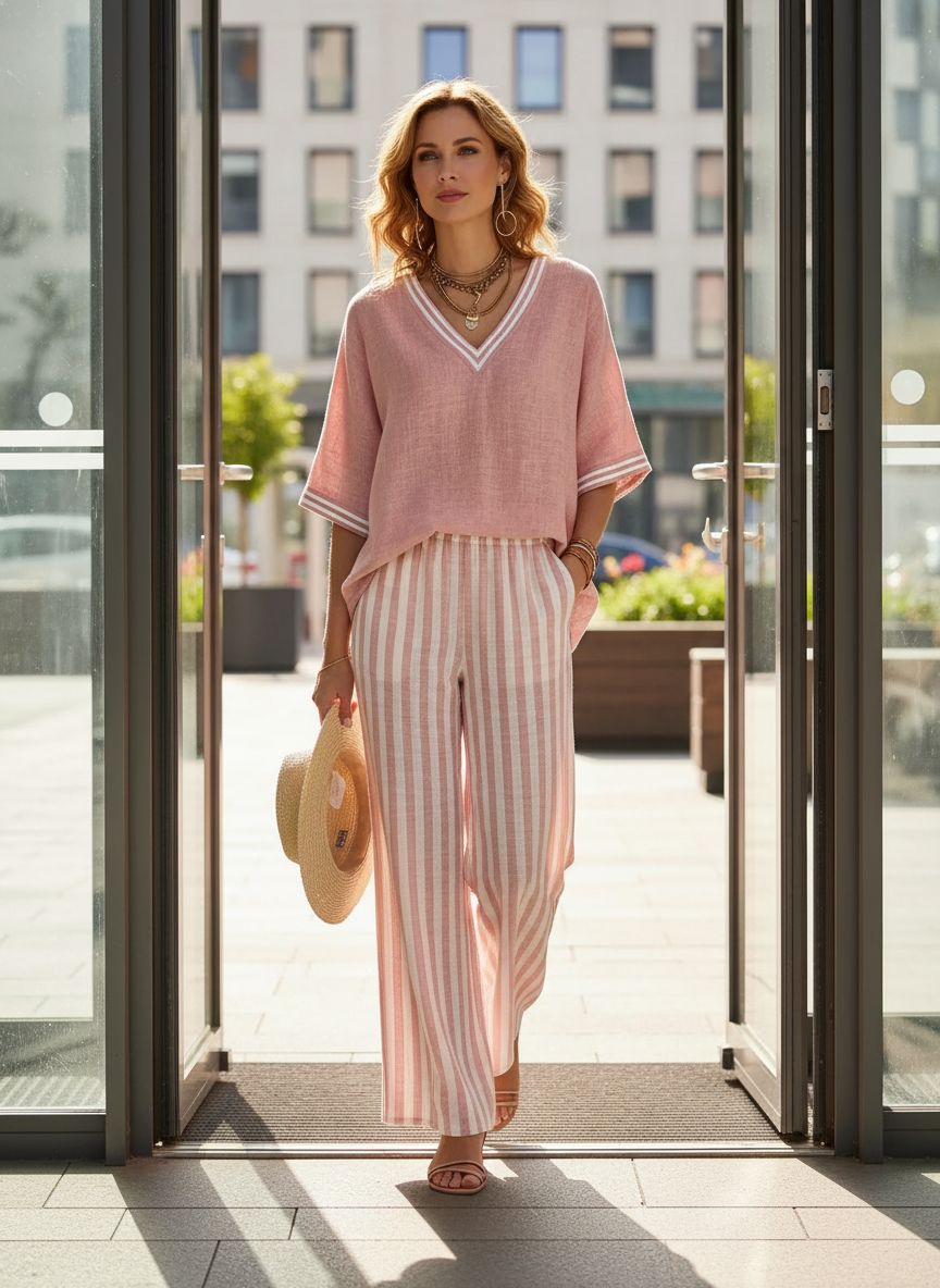 Zaira Serafini™ Polished Matching Outfit Set