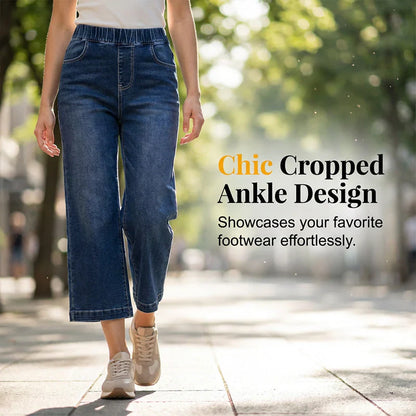 Zeffirina Tobia™ Wide Leg Cropped Jeans for Everyday Comfort